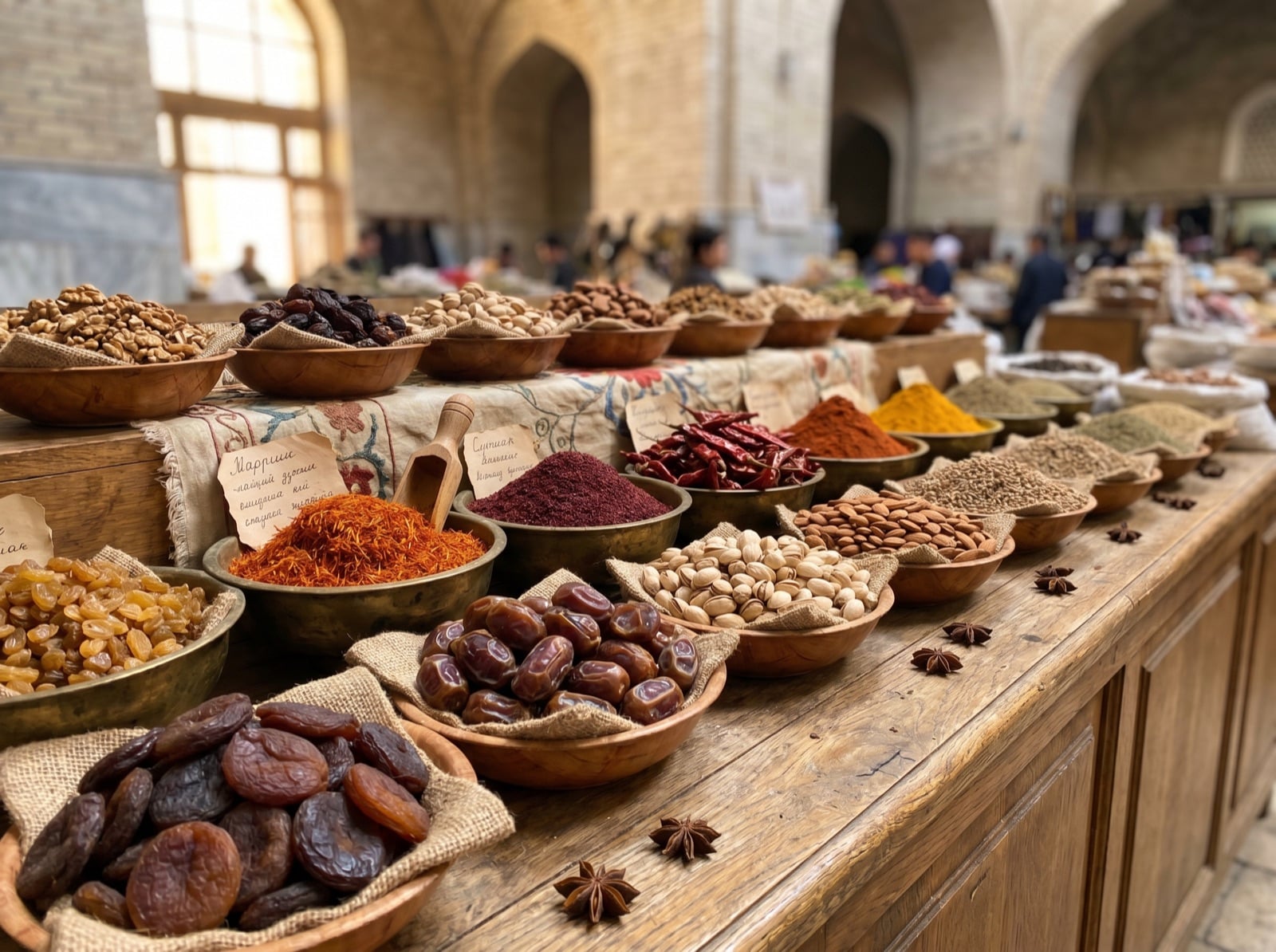 Sector nuts: Rieksti un žāvēti augļi