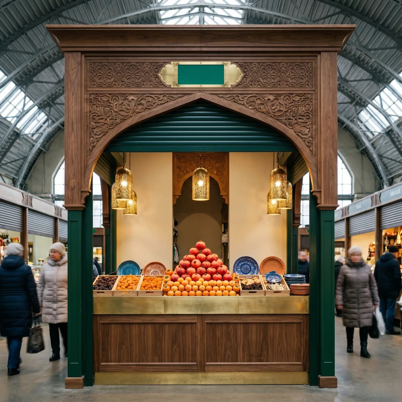 Uzbek Bazaar / Arkan Bazaar — Austrumu klasteris Rīgā